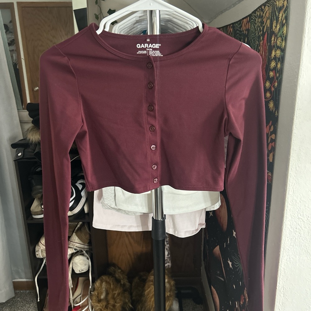 Garage button SoftActive long sleeve